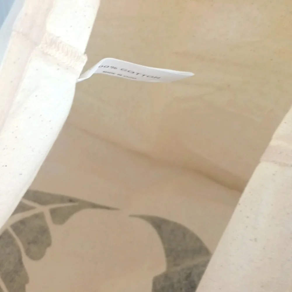 Fancy O cotton tote bag